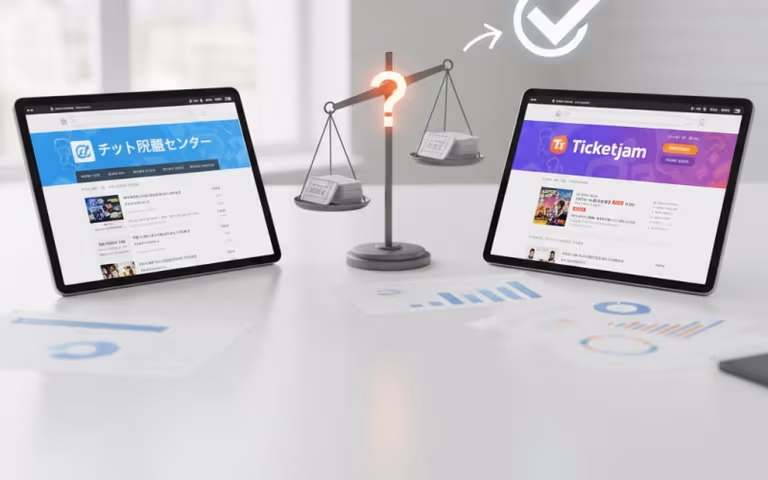 チケット流通センターとチケジャム徹底比較！違いから選ぶ最適解ガイド