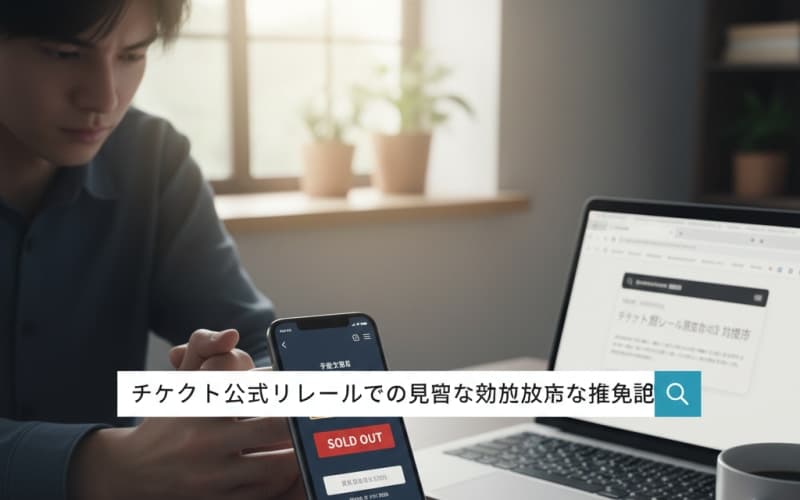 チケット公式リセールで売れない!その理由と効果的な対処法を徹底解説